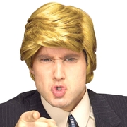 Billionaire Wig (Yellow) - Adult Size