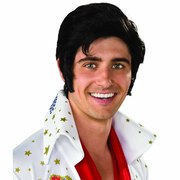 Elvis Licensed Wig with Sideburns- Adult