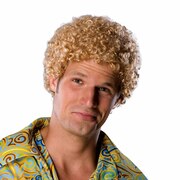 Blonde Tight Afro Wig - Adult