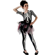 Skelee Ballerina Costume - Girls