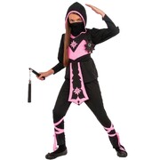 Pink Crystal Ninja Costume - Child