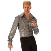 Disco Boogie Man Costume Shirt - Adult