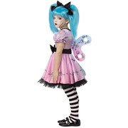 Little Blue Skelly Girl Costume - Child