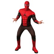 Spider-Man No Way Home V3 Deluxe Costume (Red & Black) - Adult