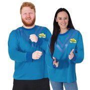 Blue Wiggle Costume Top (The Wiggles) - Adult