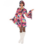 Hippie Go-Go Girl Costume - Womens