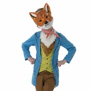 Mr Fox Deluxe Costume Blue - Child