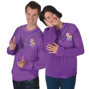 Lachy (Purple) Wiggle 30th Anniversary Costume Top - Adult