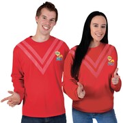 Simon (Red) Wiggle 30th Anniversary Costume Top - Adult