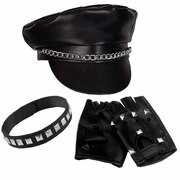 Biker Accessory Kit (Seconds) - Hat, Gloves, Choker