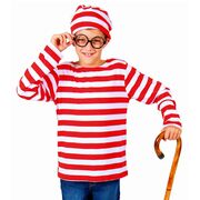 Where's Wally/Waldo Costume - Child