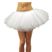 White Tulle Tutu - Adult Standard/Plus