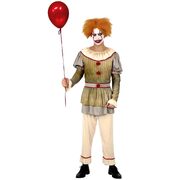 Vintage Clown Mens Costume - Adult