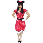 Mouse Girl Costume (Minnie Mouse) - Adult
