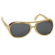 Elvis Glasses Gold Frame
