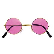 Lennon Hippie Glasses - Pink Tint