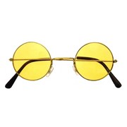 Lennon Hippie Glasses - Yellow Tint