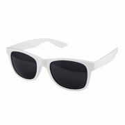 80's Wayfarer Retro Glasses - White