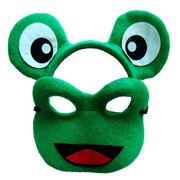 Animal Headband & Mask Set - Frog