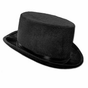 Black Velvet Top Hat