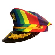Rainbow Pride Sailor/Admiral Hat - Adult