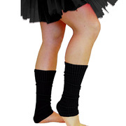 80s Leg Warmers - Black