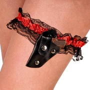 Leg Garter with Mini Holster - Adult One Size
