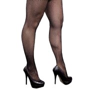 Black Fishnet Tights - Adult