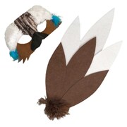 Deluxe Animal Mask & Tail Set - Kookaburra