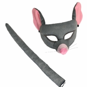 Deluxe Animal Mask & Tail Set - Aussie Possum