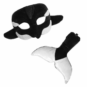 Deluxe Animal Mask & Tail - Orca Whale