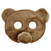 Plush Animal Mask - Bear