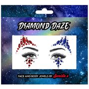 Face Jewels - Harlequin Clown