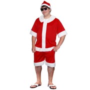 Aussie Summer Santa Costume - Adult