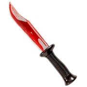 Plastic Knife with Moving Fake Blood
