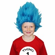 Creepy Blue Thing Wig - Child