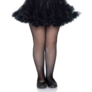 Black Fishnet Tights (Coco) - Child
