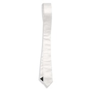 White Skinny Tie - Adult