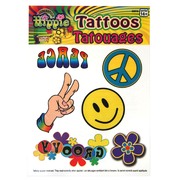 Hippie Temporary Tattoos