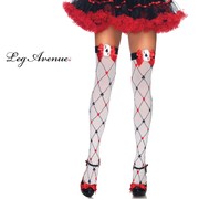 Playing Card Thigh High Stockings