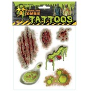 Biohazard Zombie Temporary Tattoos