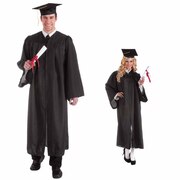 Black Graduation Robe Costume - Adult