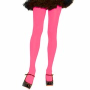 Tights - Adult - Opaque Neon Pink