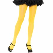 Tights - Adult - Opaque Yellow