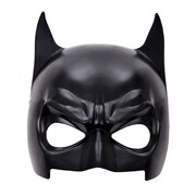 Matte Black Bat Mask - Adult