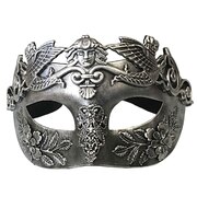 Cicero Silver Masquerade Mask