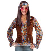 Groovy Top & Headband Costume Set - Adult