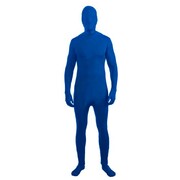 Blue Invisible Man Costume - Adult