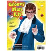 60's Groovy Man Kit - Austin Powers