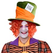 Mad Hatter Hat - Green Velvet